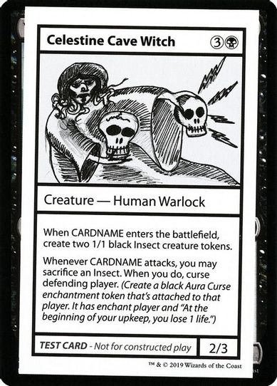Celestine Cave Witch (No PW Symbol) [Mystery Booster: Convention Edition Exclusives]