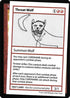Throat Wolf (No PW Symbol) [Mystery Booster: Convention Edition Exclusives]