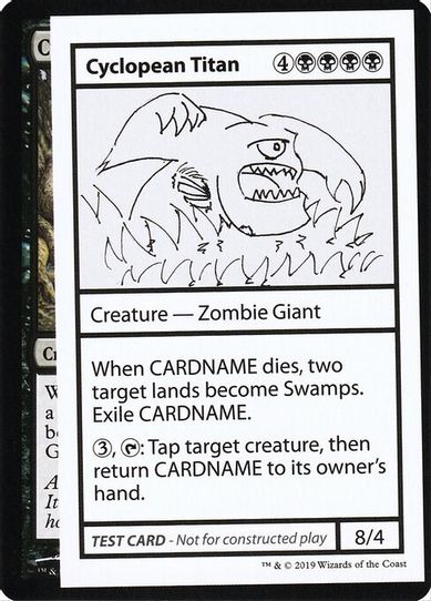 Cyclopean Titan (No PW Symbol) [Mystery Booster: Convention Edition Exclusives]