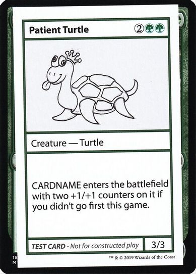 Patient Turtle (No PW Symbol) [Mystery Booster: Convention Edition Exclusives]