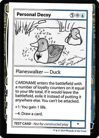 Personal Decoy (No PW Symbol) [Mystery Booster: Convention Edition Exclusives]