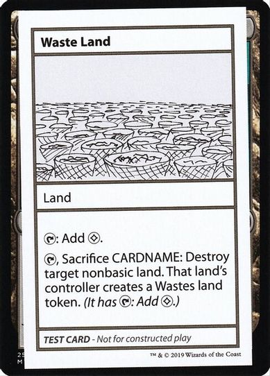 Waste Land (No PW Symbol) [Mystery Booster: Convention Edition Exclusives]