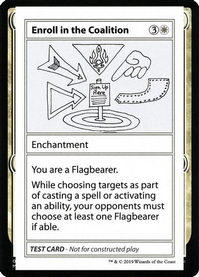 Enroll in the Coalition (No PW Symbol) [Mystery Booster: Convention Edition Exclusives]