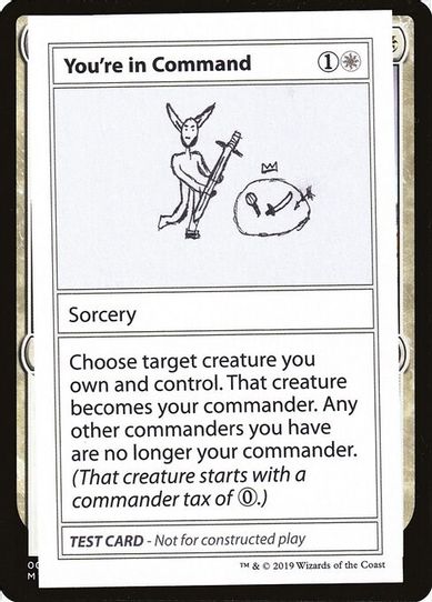 You're In Command (No PW Symbol) [Mystery Booster: Convention Edition Exclusives]