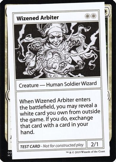 Wizened Arbiter (No PW Symbol) [Mystery Booster: Convention Edition Exclusives]