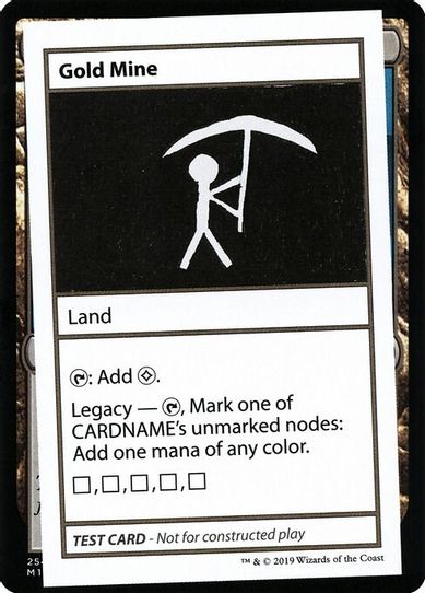Gold Mine (No PW Symbol) [Mystery Booster: Convention Edition Exclusives]