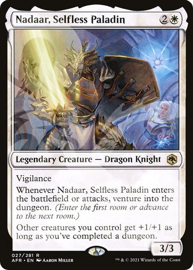 Nadaar, Selfless Paladin (27) [AFR Ampersand Promos]