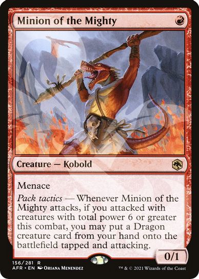 Minion of the Mighty (156) [AFR Ampersand Promos]