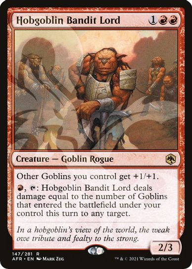 Hobgoblin Bandit Lord (147) [AFR Ampersand Promos]