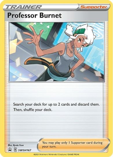 Professor Burnet SWSH167 (SWSH167) [SWSH: Sword & Shield Promo Cards]