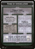 Dungeon of the Mad Mage // Tomb of Annihilation Double-sided Token [Adventures in the Forgotten Realms]