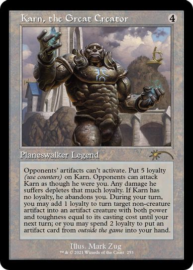 Karn, the Great Creator (253) [Secret Lair Drop Series]