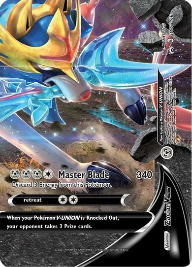 Zacian V UNION SWSH166 (SWSH166) [SWSH: Sword & Shield Promo Cards]