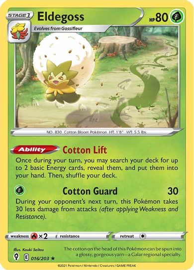 Eldegoss 016/203 [Deck Exclusives]
