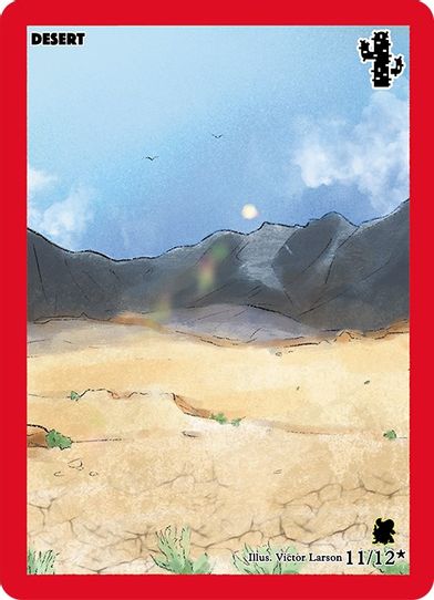 Desert (11) [Cryptid Nation: First Edition Tribal Theme Decks]