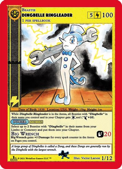 Dingbelle Ringleader (1) [Cryptid Nation: First Edition Tribal Theme Decks]