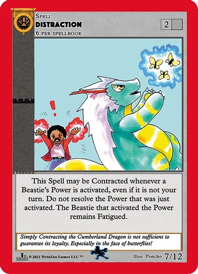 Distraction (7) [Cryptid Nation: First Edition Tribal Theme Decks]