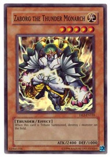 Zaborg the Thunder Monarch (DR2-EN135) [Dark Revelation Volume 2]