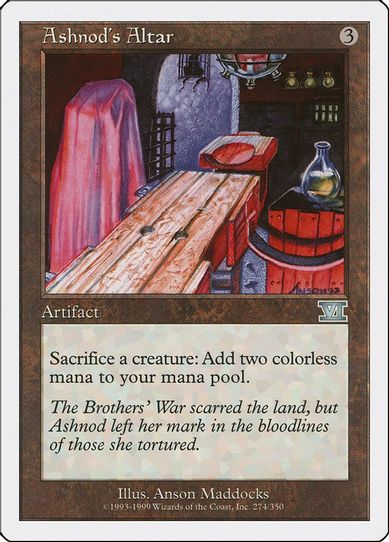 Ashnod's Altar [Classic Sixth Edition]