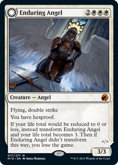 Enduring Angel (17) [Innistrad: Midnight Hunt]