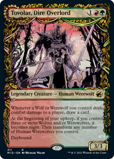 Tovolar, Dire Overlord (Showcase) (311) [Innistrad: Midnight Hunt]