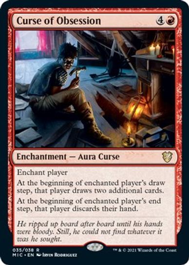 Curse of Obsession (35) [Commander: Innistrad: Midnight Hunt]