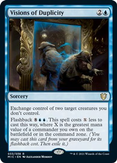 Visions of Duplicity (33) [Commander: Innistrad: Midnight Hunt]