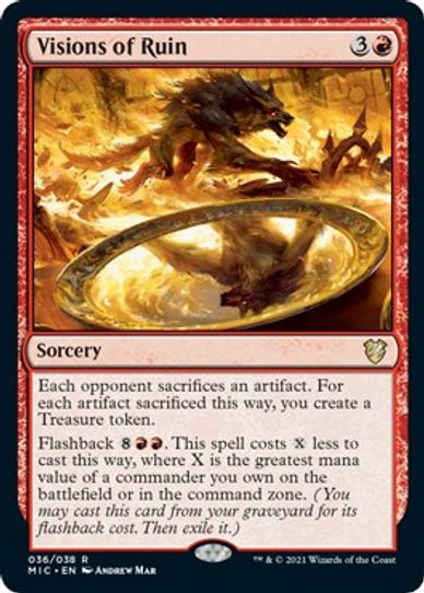 Visions of Ruin (36) [Commander: Innistrad: Midnight Hunt]