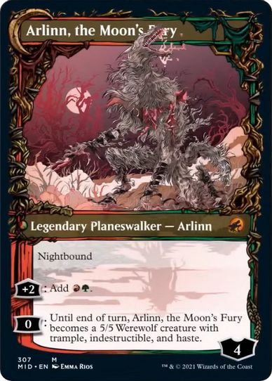 Arlinn, the Pack's Hope (Showcase) (307) [Innistrad: Midnight Hunt]