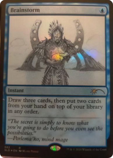 Brainstorm (Sketch Showcase) (582) [Secret Lair Drop Series]