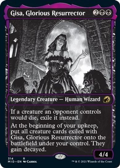 Gisa, Glorious Resurrector (Showcase) (314) [Innistrad: Midnight Hunt]