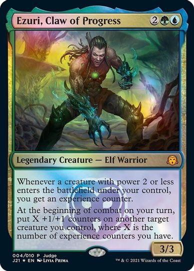 Ezuri, Claw of Progress (4) [Judge Promos]