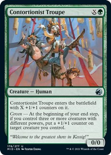 Contortionist Troupe (178) [Innistrad: Midnight Hunt]