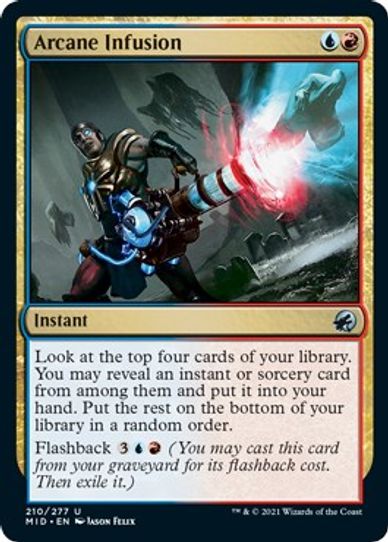 Arcane Infusion (210) [Innistrad: Midnight Hunt]