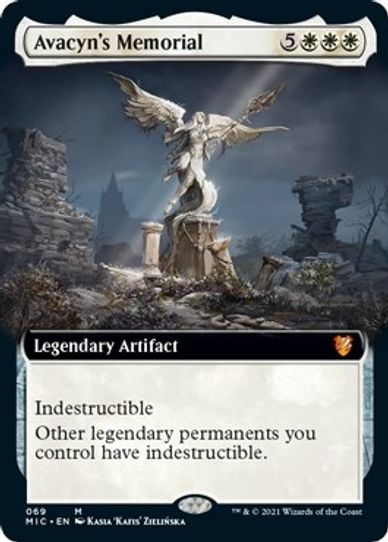 Avacyn's Memorial (Extended Art) (69) [Commander: Innistrad: Midnight Hunt]