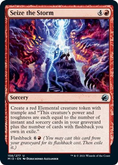 Seize the Storm (158) [Innistrad: Midnight Hunt]
