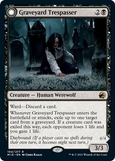 Graveyard Trespasser (104) [Innistrad: Midnight Hunt]