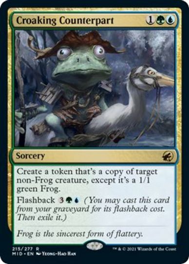 Croaking Counterpart (215) [Innistrad: Midnight Hunt]