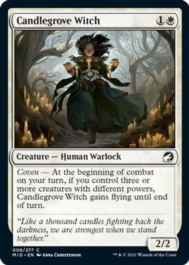 Candlegrove Witch (8) [Innistrad: Midnight Hunt]