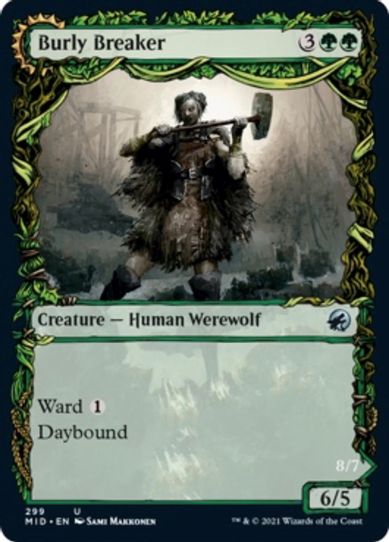 Burly Breaker (Showcase) (299) [Innistrad: Midnight Hunt]