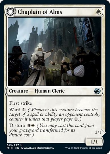 Chaplain of Alms (13) [Innistrad: Midnight Hunt]