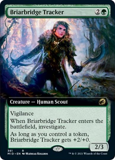 Briarbridge Tracker (Extended Art) (361) [Innistrad: Midnight Hunt]