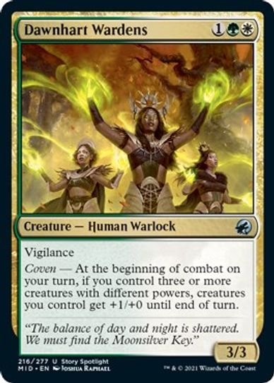Dawnhart Wardens (216) [Innistrad: Midnight Hunt]