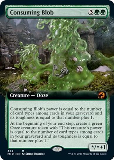 Consuming Blob (Extended Art) (362) [Innistrad: Midnight Hunt]