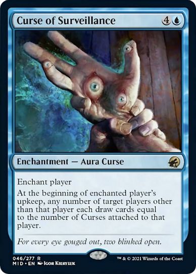 Curse of Surveillance (46) [Innistrad: Midnight Hunt]
