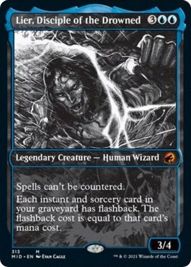 Lier, Disciple of the Drowned (Showcase) (313) [Innistrad: Midnight Hunt]