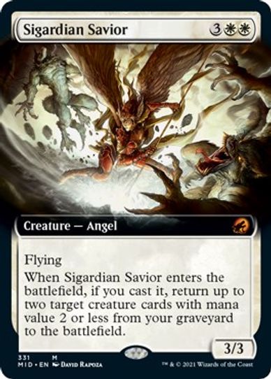 Sigardian Savior (Extended Art) (331) [Innistrad: Midnight Hunt]
