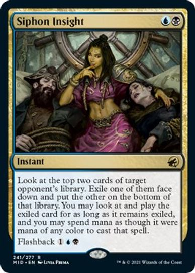 Siphon Insight (241) [Innistrad: Midnight Hunt]