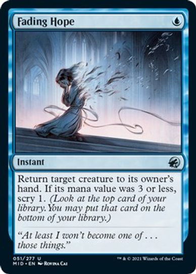 Fading Hope (51) [Innistrad: Midnight Hunt]