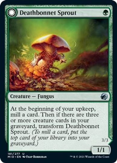 Deathbonnet Sprout (181) [Innistrad: Midnight Hunt]